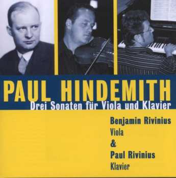 Paul Hindemith: Sonaten Für Viola & Klavier