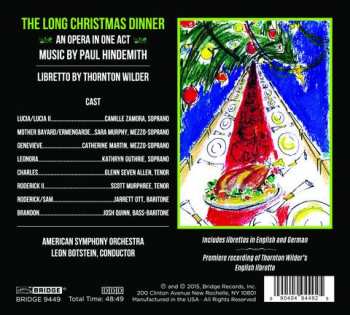 CD Paul Hindemith: The Long Christmas Dinner 404259