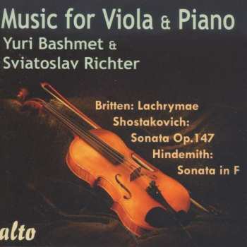 CD Yuri Bashmet: Music For Viola & Piano 438086