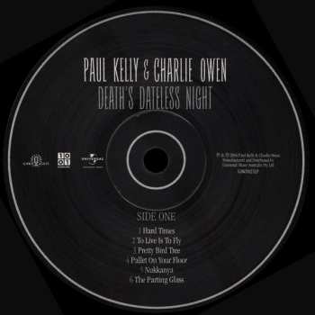 LP Paul Kelly: Death's Dateless Night 508929