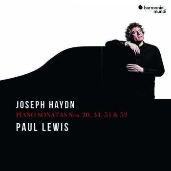 Album Paul Lewis: Klaviersonaten H16 Nr.20,34,51,52