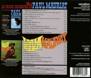 CD Paul Mauriat: Volume 5 / Viva Mauriat 411645