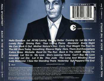 2CD Paul McCartney: Back In The World (Live)