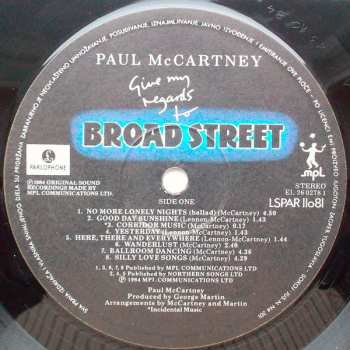 LP Paul McCartney: Give My Regards To Broad Street
