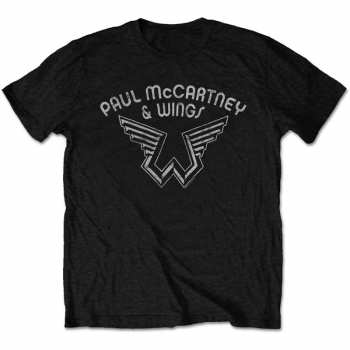 Merch Paul McCartney: Tričko Wings Logo Paul Mccartney  M