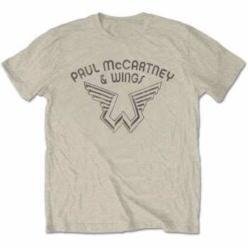 Merch Paul McCartney: Tričko Wings Logo Paul Mccartney 