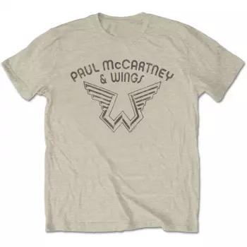 Tričko Wings Logo Paul Mccartney 