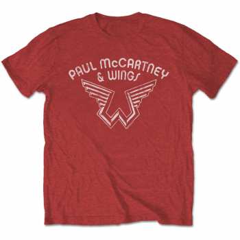 Merch Paul McCartney: Tričko Wings Logo Paul Mccartney  XXL