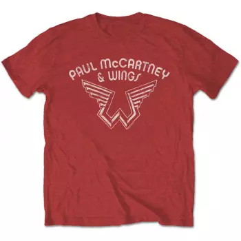 Tričko Wings Logo Paul Mccartney 