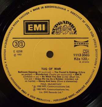 LP Paul McCartney: Tug Of War 42478