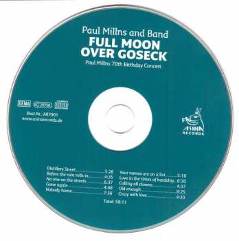 CD Paul Millns: Full Moon Over Goseck 95254