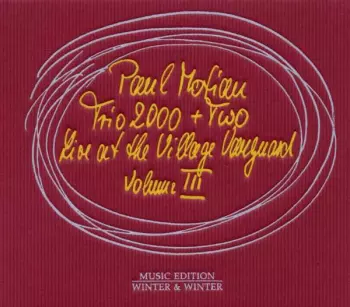 Paul Motian: Live At The Village Vanguard Vol. Iii