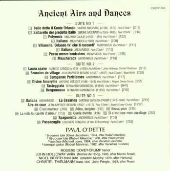 CD Paul O'Dette: Ancient Airs And Dances 324958