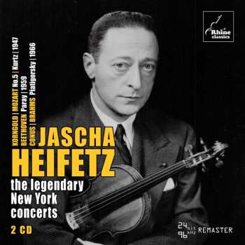 Paul Paray: Jascha Heifetz - The Legendary New York Concerts