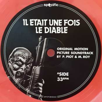 LP Paul Piot: Il Était Une Fois Le Diable (Original Motion Picture Soundtrack) LTD | CLR 68181