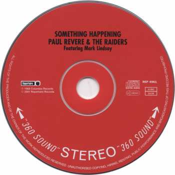 CD Paul Revere & The Raiders: Something Happening 116403