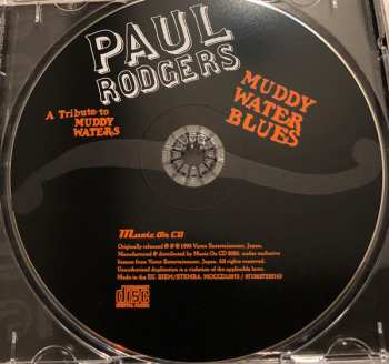 CD Paul Rodgers: Muddy Water Blues - A Tribute To Muddy Waters 24316
