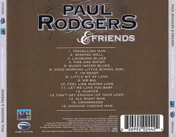 CD Paul Rodgers: Paul Rodgers & Friends - Live At Montreux 1994 531189