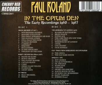 2CD Paul Roland: In The Opium Den - The Early Recordings 1980-1987 240726