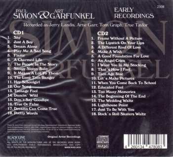 2CD Simon & Garfunkel: Early Recordings 440139