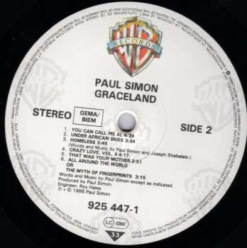 LP Paul Simon: Graceland 387405