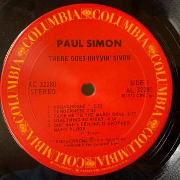 2LP Paul Simon: There Goes Rhymin' Simon LTD