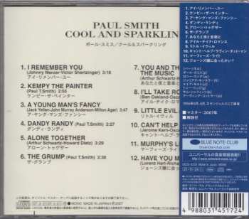 CD Paul Smith: Cool And Sparkling LTD 420842