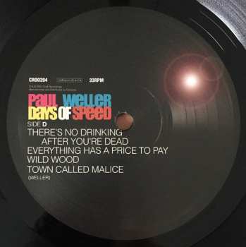 2LP Paul Weller: Days Of Speed 466654