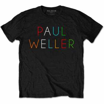 Merch Paul Weller: Tričko Multicolour Logo Paul Weller  XL
