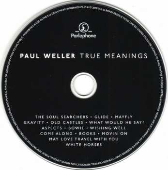 CD Paul Weller: True Meanings 49576