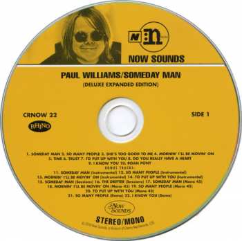 CD Paul Williams: Someday Man 295040