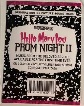 LP Paul Zaza: Hello Mary Lou: Prom Night II (Original Motion Picture Soundtrack) LTD | CLR 460372