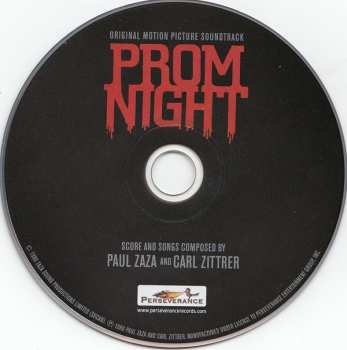CD Paul Zaza: Prom Night (Original Motion Picture Soundtrack) 105409