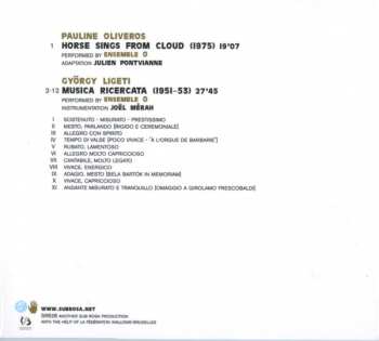 CD Pauline Oliveros: Musica Nuvolosa LTD 427228
