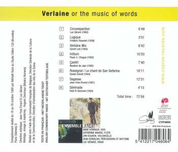 CD Paulo C. Chagas: Verlaine Ou La Musique Des Mots 323210