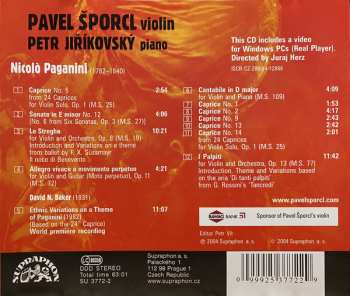 CD Pavel Šporcl: Pavel Sprocl & Paganini 27246
