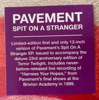 LP Pavement: Spit On A Stranger LTD 461894