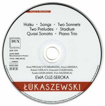 CD Paweł Łukaszewski: Musica Profana 1 313961