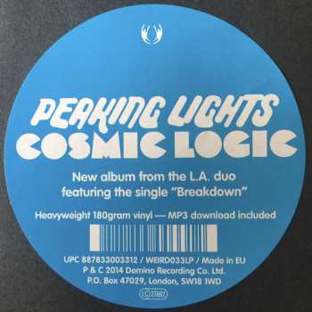 LP Peaking Lights: Cosmic Logic 59432
