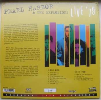 LP/CD Pearl Harbor And The Explosions: Live '79 LTD | NUM | CLR 414096
