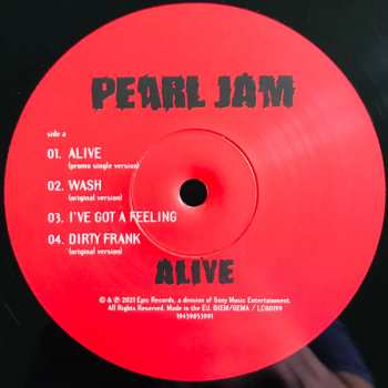 LP Pearl Jam: Alive 387943