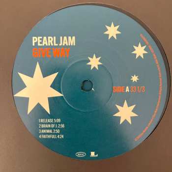 2LP Pearl Jam: Give Way LTD 442340