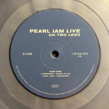 2LP Pearl Jam: Live On Two Legs LTD | CLR 391428