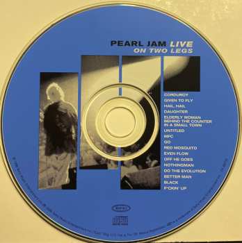 CD Pearl Jam: Live On Two Legs