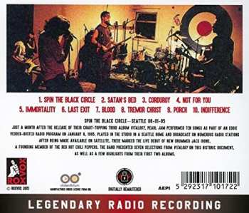 CD Pearl Jam: Spin The Black Circle - Live In Seattle '95 404428