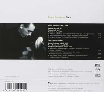 CD Pedro Burmester: Schumann: Fantasie op.17 - Liszt: Sonata 432100
