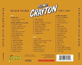 2CD Pee Wee Crayton: Golden Decade 1947-1957 106694