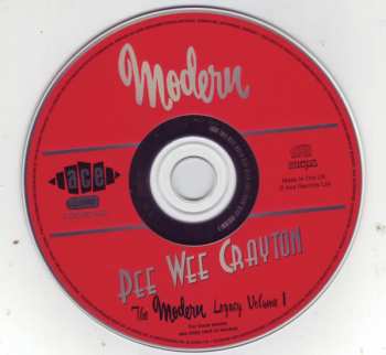 CD Pee Wee Crayton: The Modern Legacy Volume 1 257787