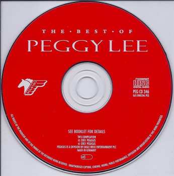 CD Peggy Lee: The Best Of Peggy Lee 283910