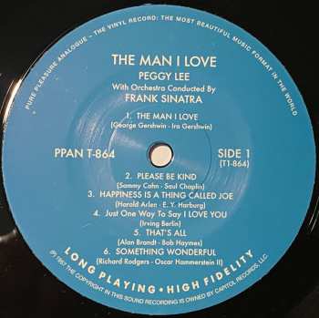 LP Peggy Lee: The Man I Love LTD 79340